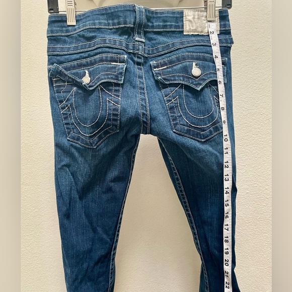 True Religion Jeans - Women’s Blue Denim, Straight Leg Jeans. Size 27. - Picture 6 of 12